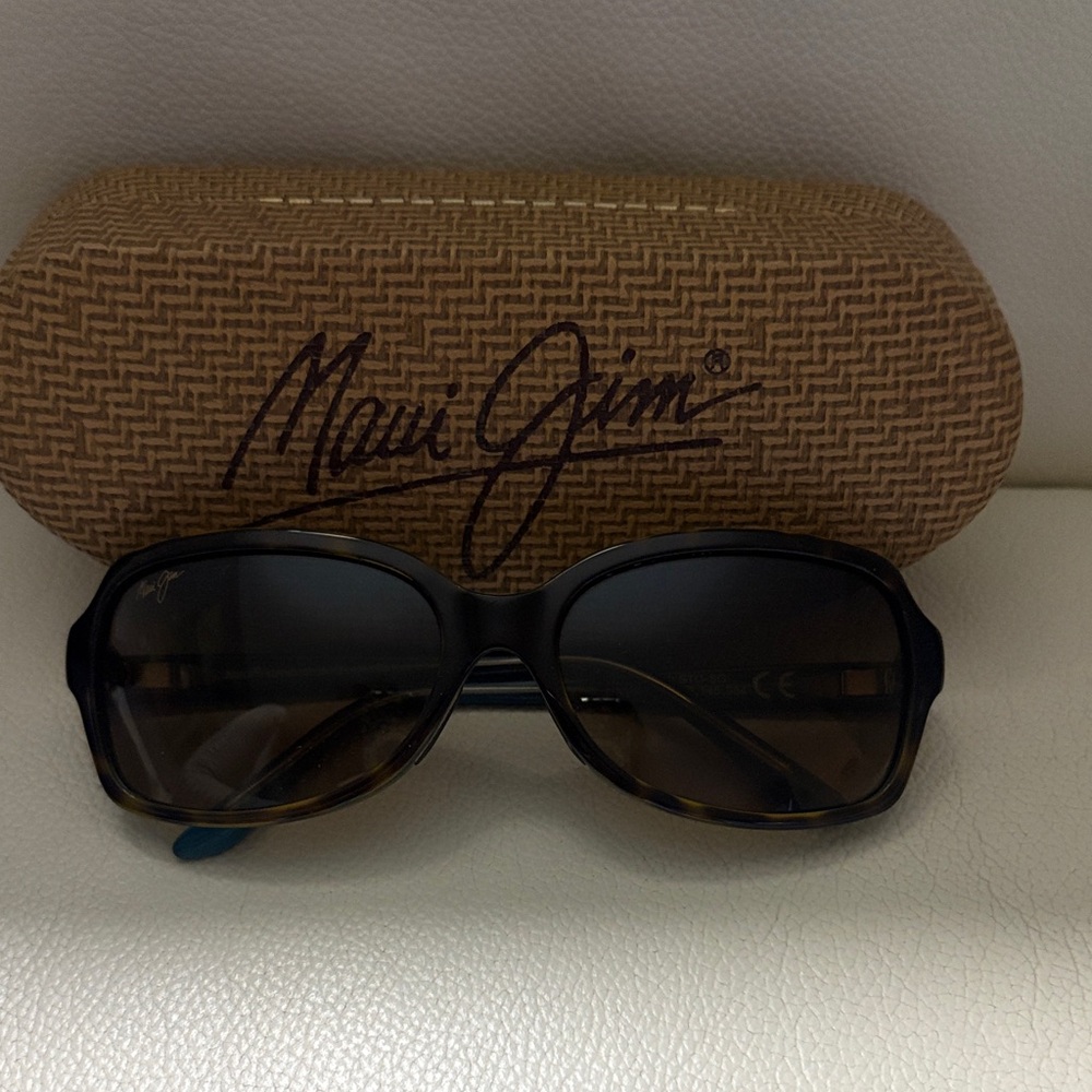 Maui Jim Tortoise Cloud Break Polarized Designer Sunglasses